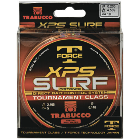 Волосінь Trabucco T-FORCE XPS Surf Distance 300 м