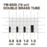 Обтискна трубка MiniMax Double Brass Tube YM-6020