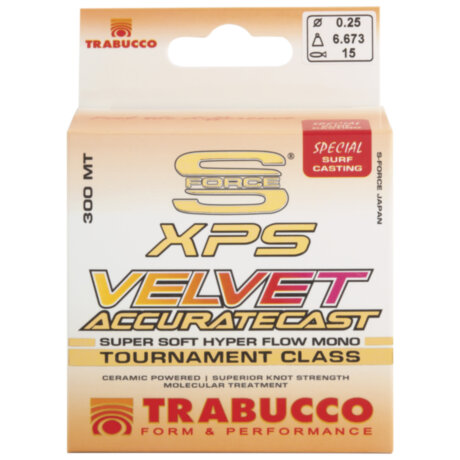 Волосінь Trabucco S-FORCE XPS Velvet Accurate Cast 300 м