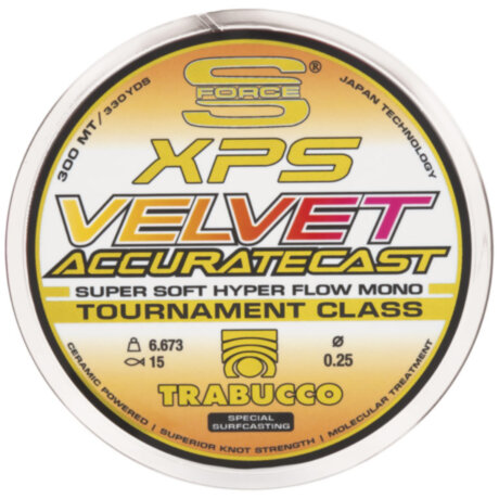 Волосінь Trabucco S-FORCE XPS Velvet Accurate Cast 300 м