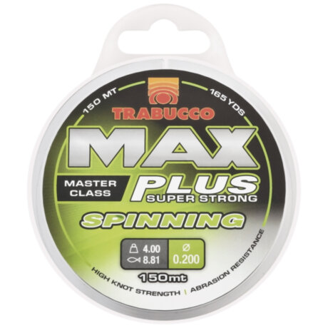 Волосінь Trabucco MAX PLUS SPINNING 150 м