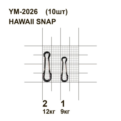 Застібка MiniMax Hawaii Snap YM-2026