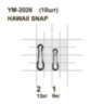 Застібка MiniMax Hawaii Snap YM-2026