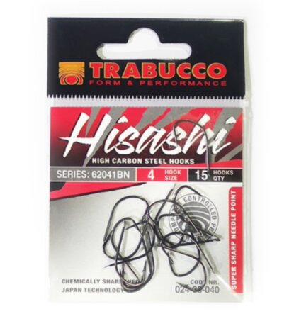 Гачок одинарний Trabucco HISASHI HOOK 62041BN