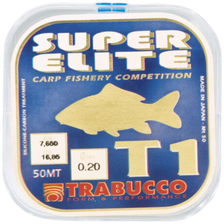 Волосінь Trabucco SUPER ELITE T1 Carp Fishery 50 м