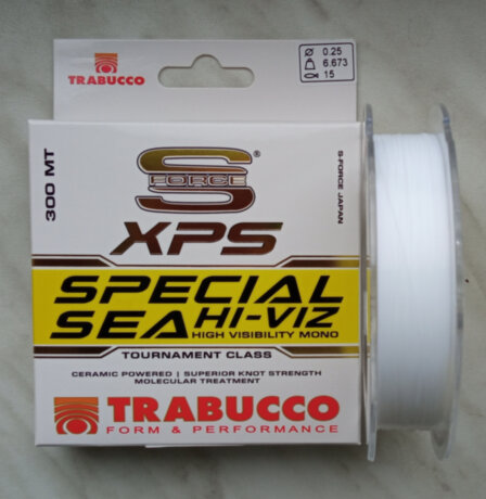 Волосінь Trabucco S-FORCE Special Sea Hi-Viz 600 м