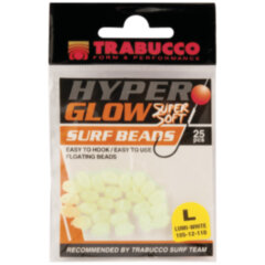Стопори овальні Trabucco Hyper Glow Surf Beads Large