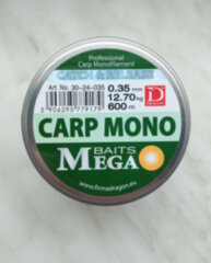 Волосінь Dragon Mega Baits Carp Mono 600 м