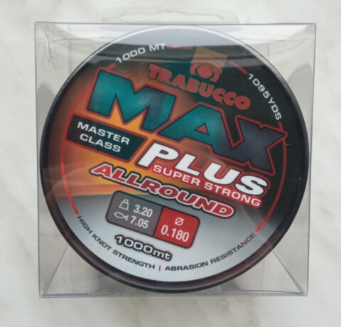 Волосінь Trabucco MAX PLUS ALLROUND 1000 м