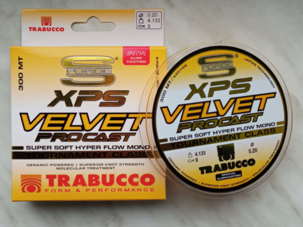 Волосінь Trabucco S-FORCE XPS Velvet PRO Cast 600 м