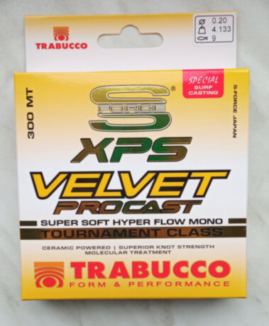 Волосінь Trabucco S-FORCE XPS Velvet PRO Cast 600 м