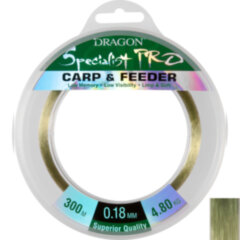 Волосінь Dragon Specialist Pro Carp & Feeder 300 м