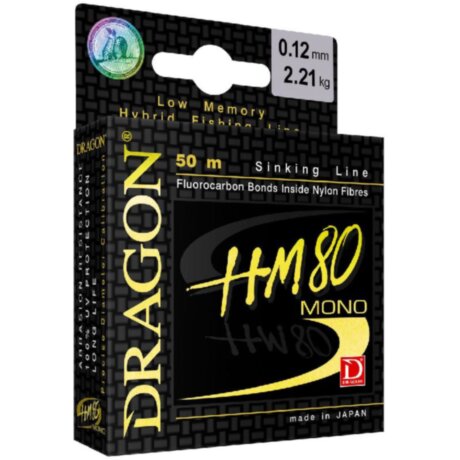 Волосінь Dragon HM80 Pro 50 м