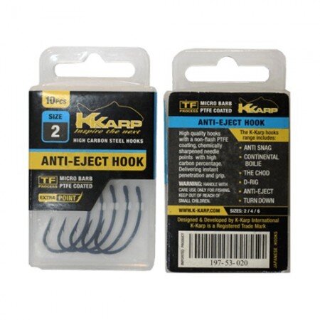 Гачки коропові K-Karp TF Hooks Anti-Eject