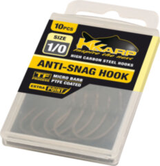 Гачки коропові K-Karp TF Hooks Anti-Snag