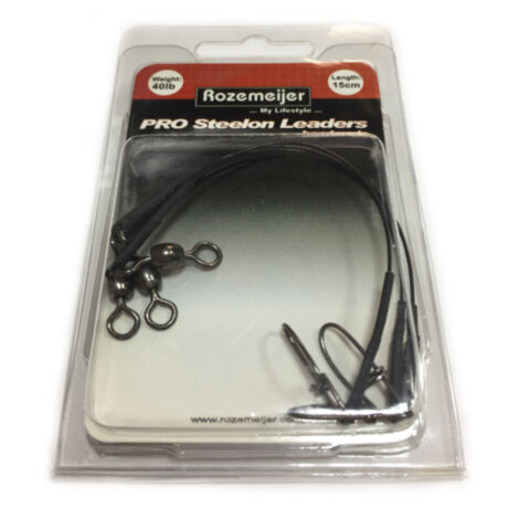 Повідець для лову хижака Rozemeijer Pro Steelon Leaders 15 см