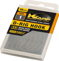 Гачки коропові K-Karp TF Hooks D-Rig