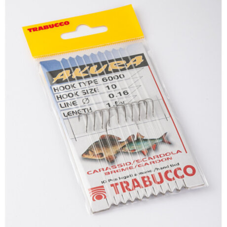 Гачок з повідцем Trabucco Akura Carassio