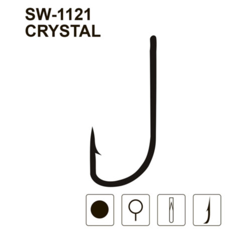 Крючок рыболовный MiniMax Crystal SW-1121