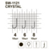 Крючок рыболовный MiniMax Crystal SW-1121