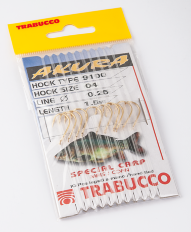 Гачок з повідцем Trabucco Mais 9100G