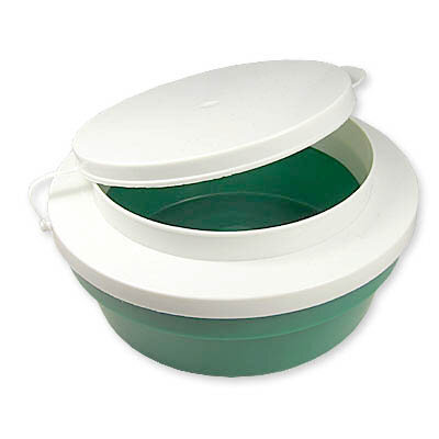 Коробка Trabucco Maggot Box Round Green 500 г