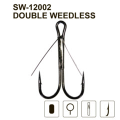 Двійник незачіпляйка MiniMax Double Weedless BLN SW-12002