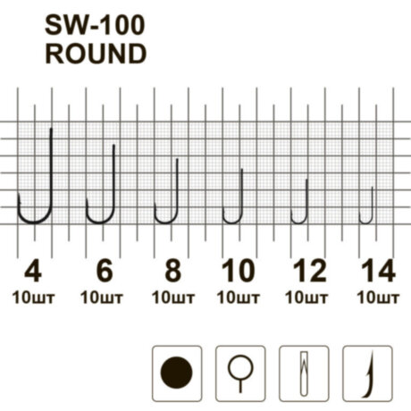 Гачок MiniMax Round SW-100