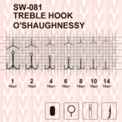 Трійник MiniMax Treble Hook o'shaughnessy SW-081