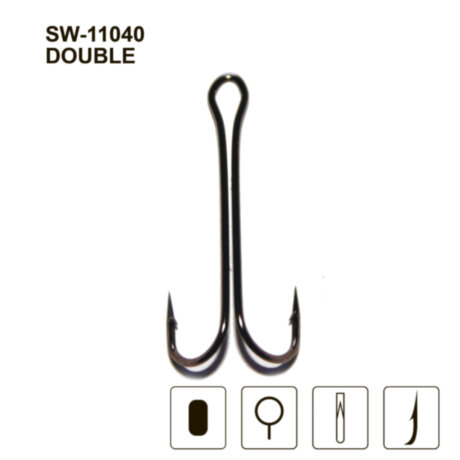 Двойник удлиненный MiniMax Double Hook SW-11040