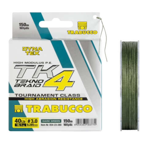 Шнур Trabucco DynaTex TK4 TEKNO BRAID 150 м 