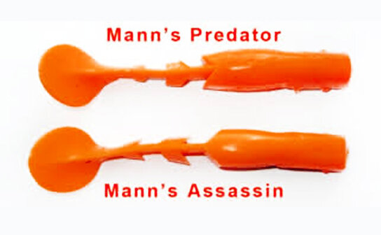 Виброхвост Mann's Assassin  М-057, 7 см