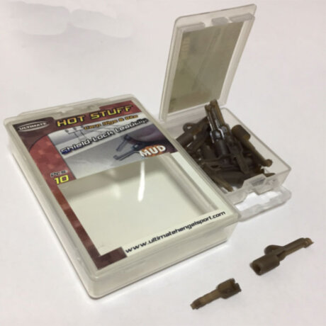 Кліпса для грузил Ultimate Shield-lock Leadclip Mud