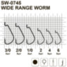 Крючок офсетный MiniMax Wide Range Worm SW-0745