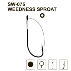 Гачок одинарний незачіпляйка MiniMax Weedless sproat BLN SW-075