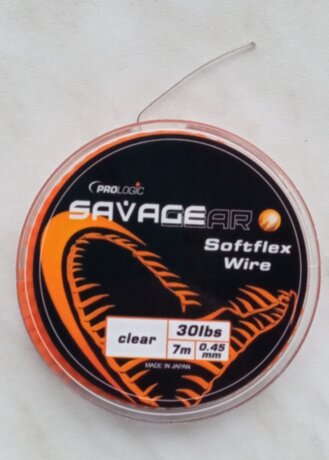Повідковий матеріал Prologic Savage Softflex wire Clear