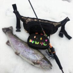 Поясна сумка Dragon Street Fishing з планшеткою для блешень