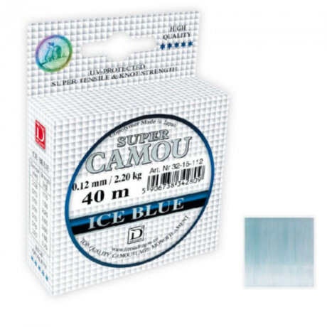 Волосінь зимова Dragon Super Camou Ice Blue 40 м