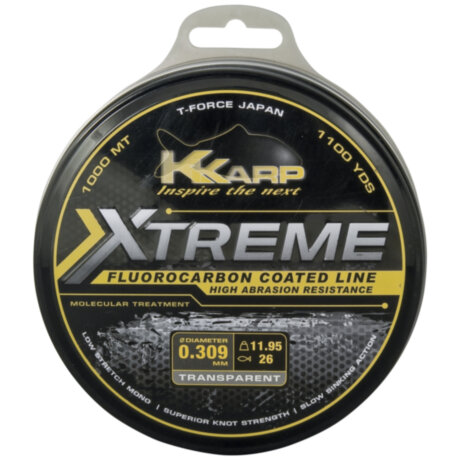 Волосінь Trabucco K-Karp eXTReme Flurocarbon 1000 м