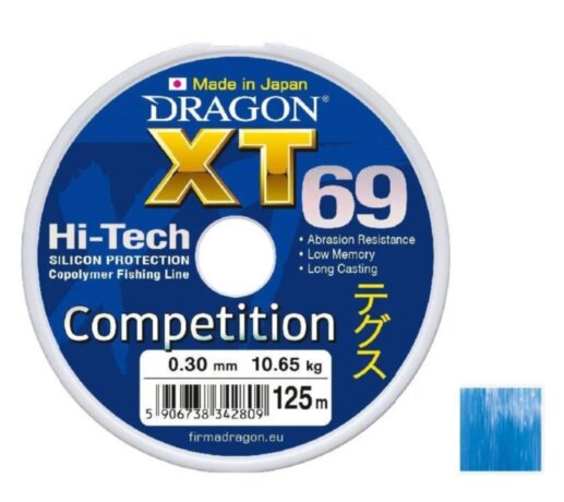 Волосінь Dragon XT69 Hi-Tech Competition 125 м