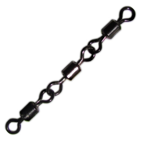 Вертлюжок потрійний MiniMax Three Joint Rolling Swivels YM-1023