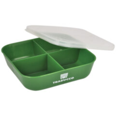 Контейнер для наживки Trabucco Bait Box 4 Div. Green