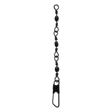 Вертлюжок тройной с защелкой MiniMax 3-joint Barrel Swivels with Safety Snap YM-3708