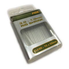 Термоусадка Fox Rig Shrink 3.0-1.0 мм Clear