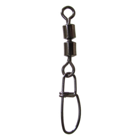 Подвійний вертлюжок із засувкою MiniMax High Speed Double Rolling Swivel With Insurance YM-3035