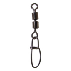 Подвійний вертлюжок із засувкою MiniMax High Speed Double Rolling Swivel With Insurance YM-3035