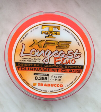 Волосінь Trabucco T-FORCE XPS Longcast Fluo 1200 м