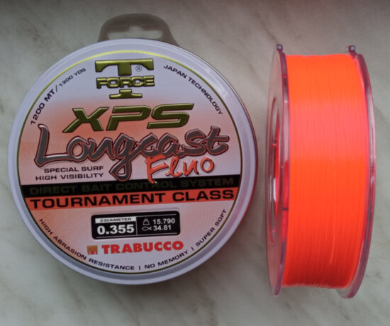 Волосінь Trabucco T-FORCE XPS Longcast Fluo 1200 м