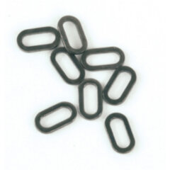 Кільця овальні для монтажу Fox Teflon Oval Rig Rings 6.0 мм