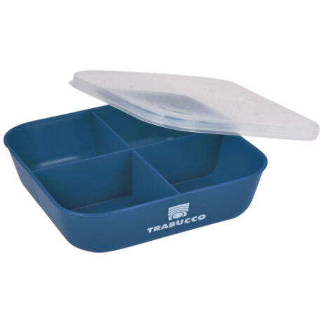 Контейнер для наживки Trabucco Bait Box Blue на 4 секції